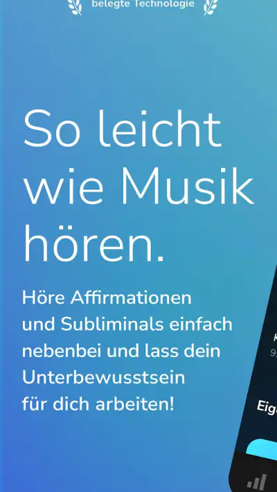 KYO. Affirmationen+Subliminals screenshot 1