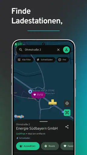 ladeapp - E-Auto Ladestationen screenshot 1