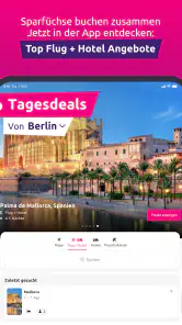 lastminute.de: Urlaubsangebote screenshot