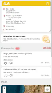 LastQuake screenshot 3