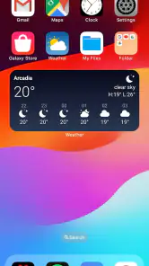 Launcher iOS 18 screenshot