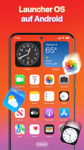 Launcher OS: Themen & Widgets screenshot 1