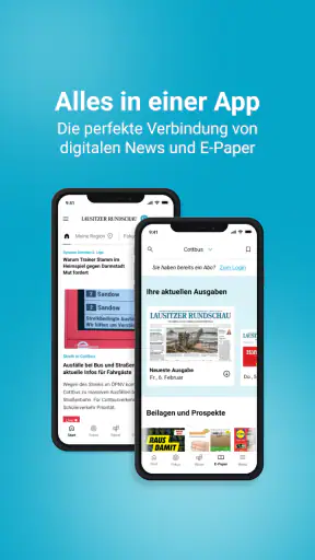 Lausitzer Rundschau screenshot 1