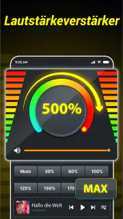 Lautstärke Erhöhen - Equalizer screenshot 1