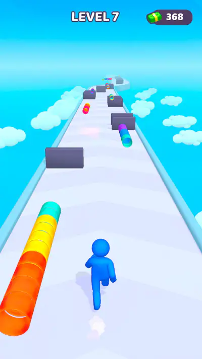 Layer Man 3D: Laufen & Sammeln screenshot 1