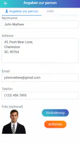 Lebenslauf erstellen Bewerbung screenshot
