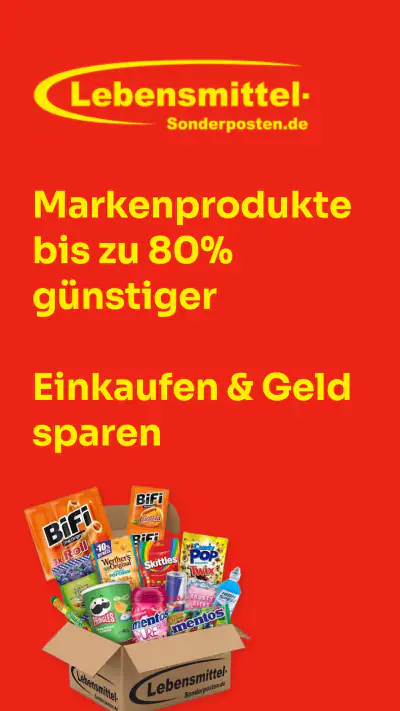 Lebensmittel-Sonderposten.de screenshot 1