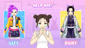 Left Or Right Perfect Dress Up screenshot 1