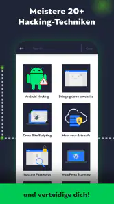 Lern ethisches Hacken:Hacker X screenshot