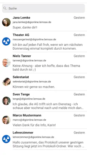 LernSax screenshot 1