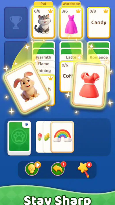 LexiRoute:Word Card Puzzle screenshot 1