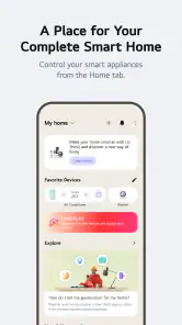 LG ThinQ screenshot