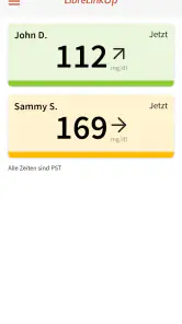 LibreLinkUp screenshot