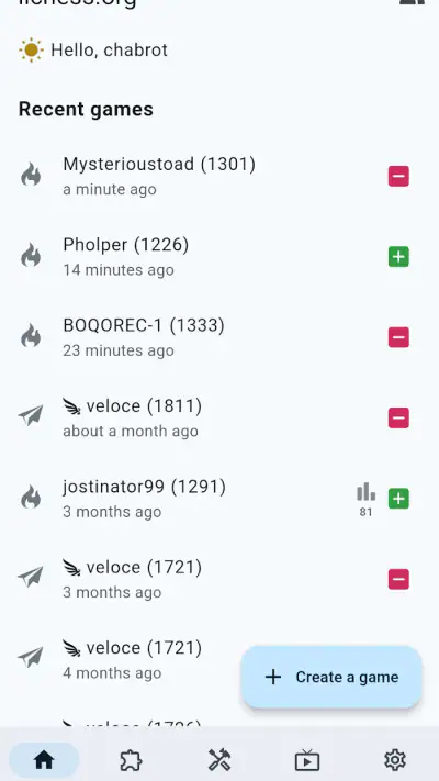 Lichess beta screenshot 1