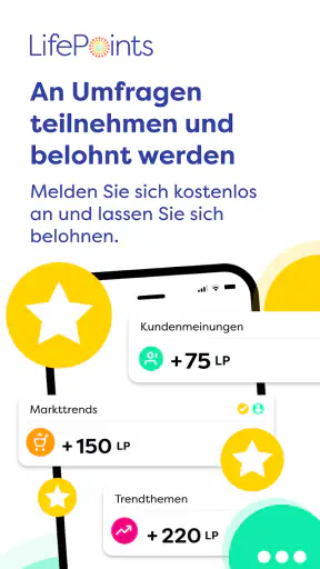 LifePoints: Bezahlte Umfragen screenshot 1