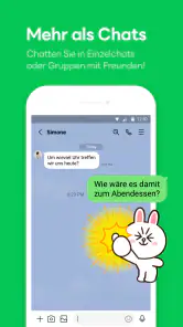 LINE: Anrufe und Nachrichten screenshot
