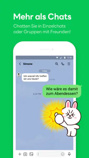 LINE: Anrufe und Nachrichten screenshot 1
