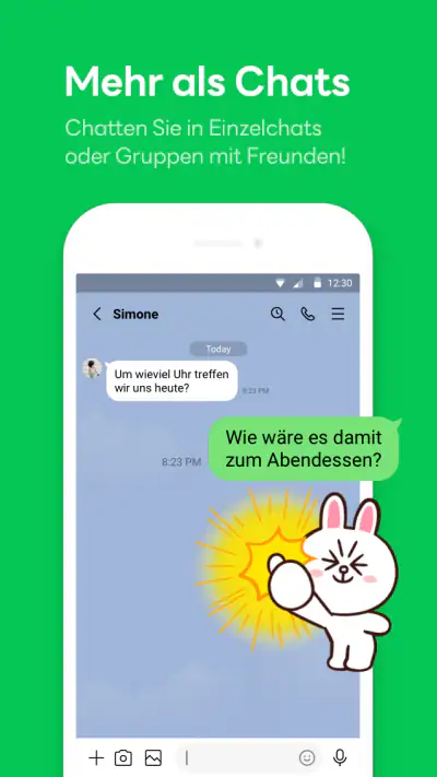LINE: Anrufe und Nachrichten screenshot 1