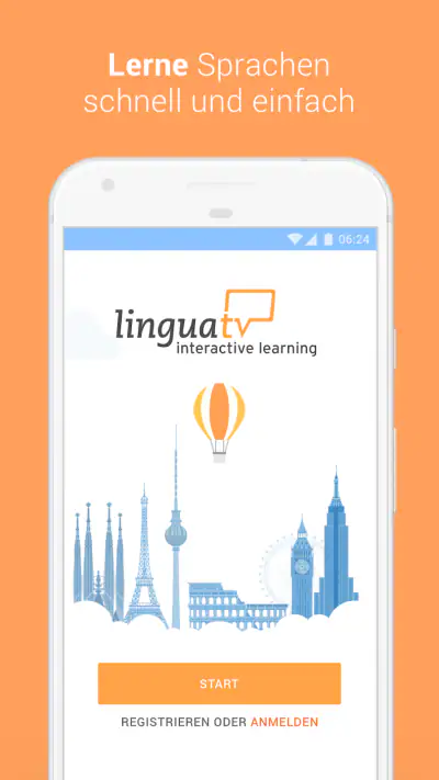 LinguaTV Sprachen lernen screenshot 1