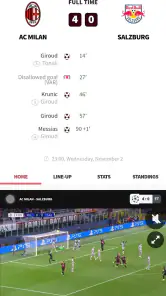 Live Fussball TV. Sport Stream screenshot