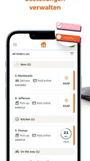 Live Orders screenshot 1
