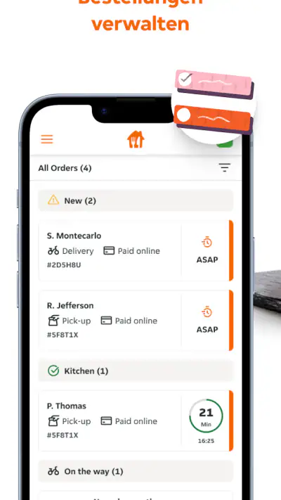 Live Orders screenshot 1