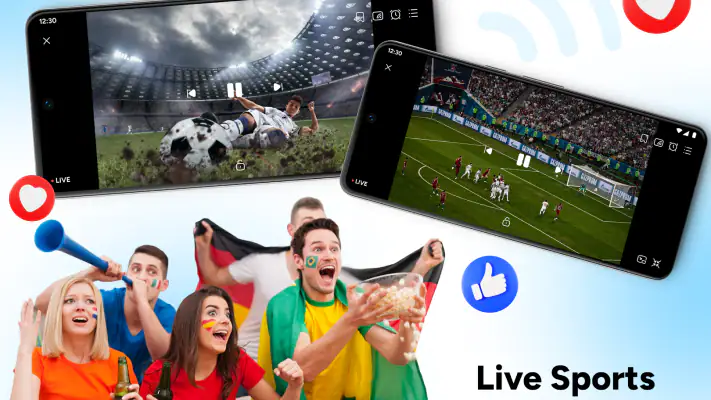 Live TV: Live Sports Streaming screenshot 1