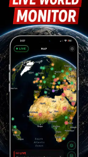 Live Weltmonitor: GlobeAlert screenshot 1