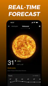 Live-Wettervorhersage: WeaSnap screenshot