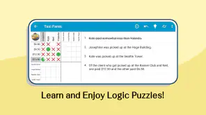 Logic Grid Puzzles: Brain Game screenshot 1