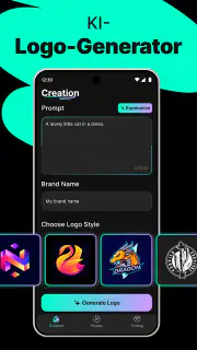 Logo Maker - KI Design screenshot 1