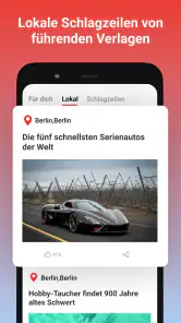 Lokale Nachrichten - Aktuelle screenshot