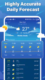 Lokale Wettervorhersage screenshot 5