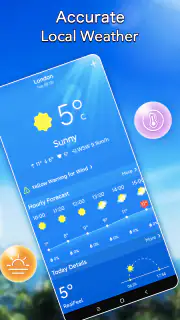 Lokales Wetter：Alarm-Widget screenshot 3