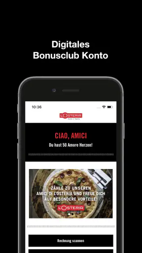 L'Osteria Amici Club screenshot 1