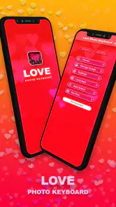 Love Photo Keyboard Theme 2023 screenshot