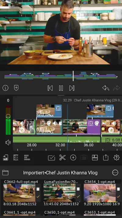 LumaFusion: Profi-Videoschnitt screenshot 1