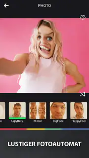 Lustige kamera effekte screenshot 4