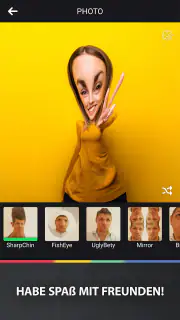 Lustige kamera effekte screenshot 7