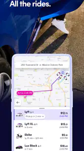 Lyft screenshot