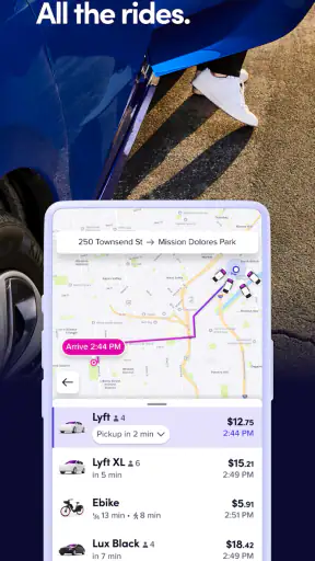 Lyft screenshot 1