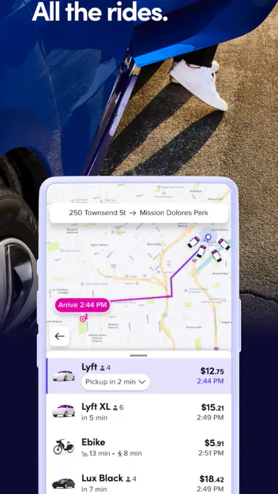 Lyft screenshot 1