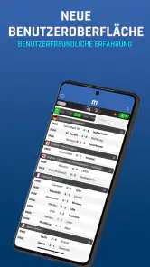 M Scores - Fussball Ergebnisse screenshot