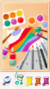 Magic Cross-Stitch: Malspiele screenshot