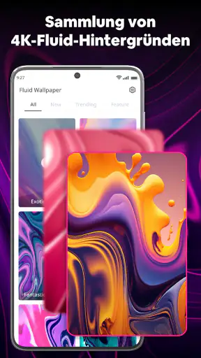 Magic Fluids: Fluid Wallpaper screenshot 1