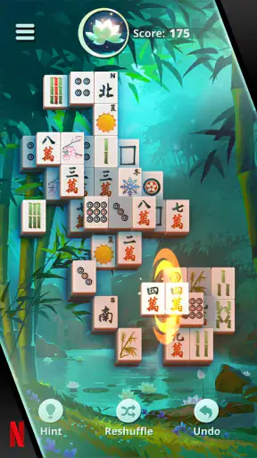 Mahjong Solitaire NETFLIX screenshot 1