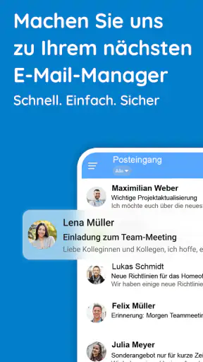 Mail, Alle E-Mail-Posteingänge screenshot 1