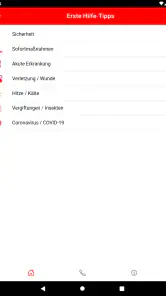 Malteser Erste-Hilfe App screenshot