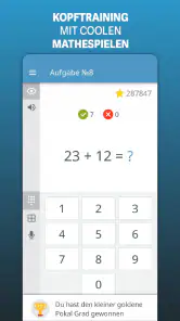 Mathe: Kopfrechnen Trainieren screenshot