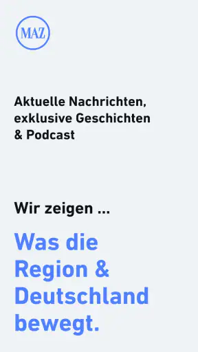 MAZ - Nachrichten und Podcast screenshot 1